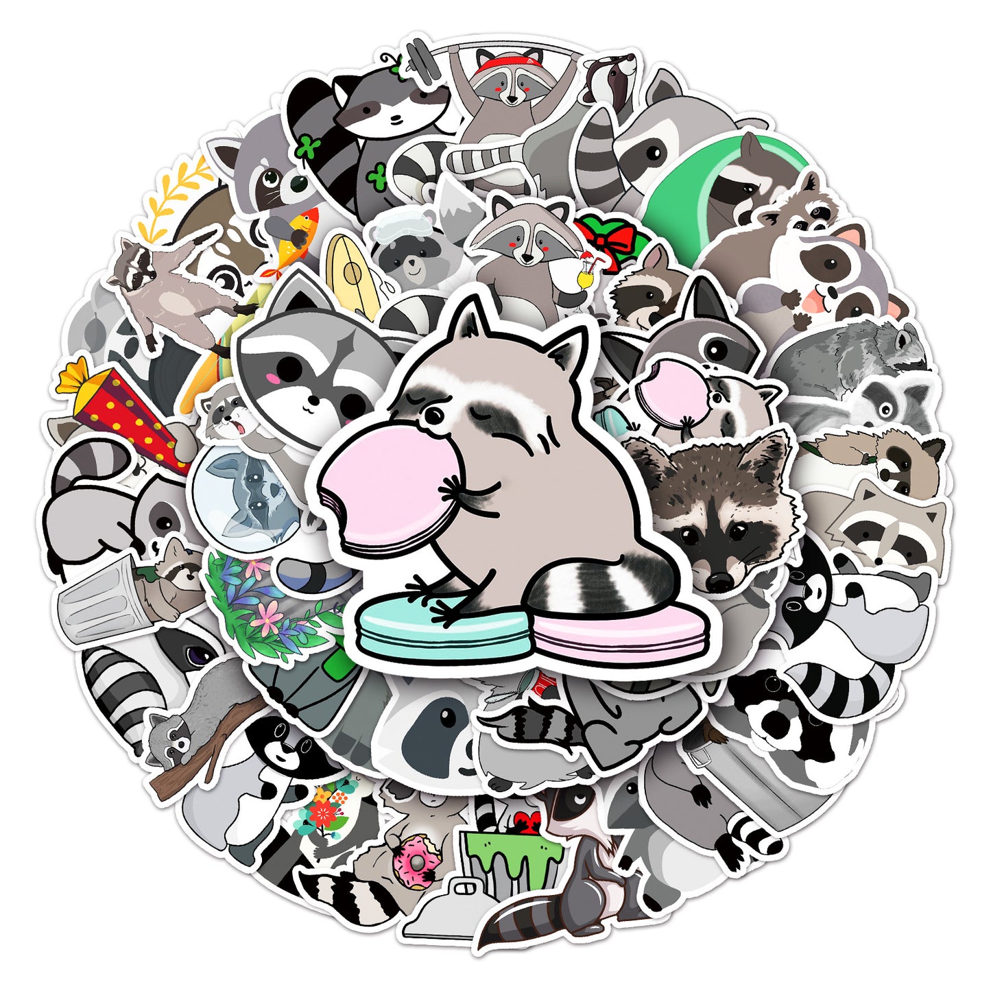 50 High Quality Coati Stickers