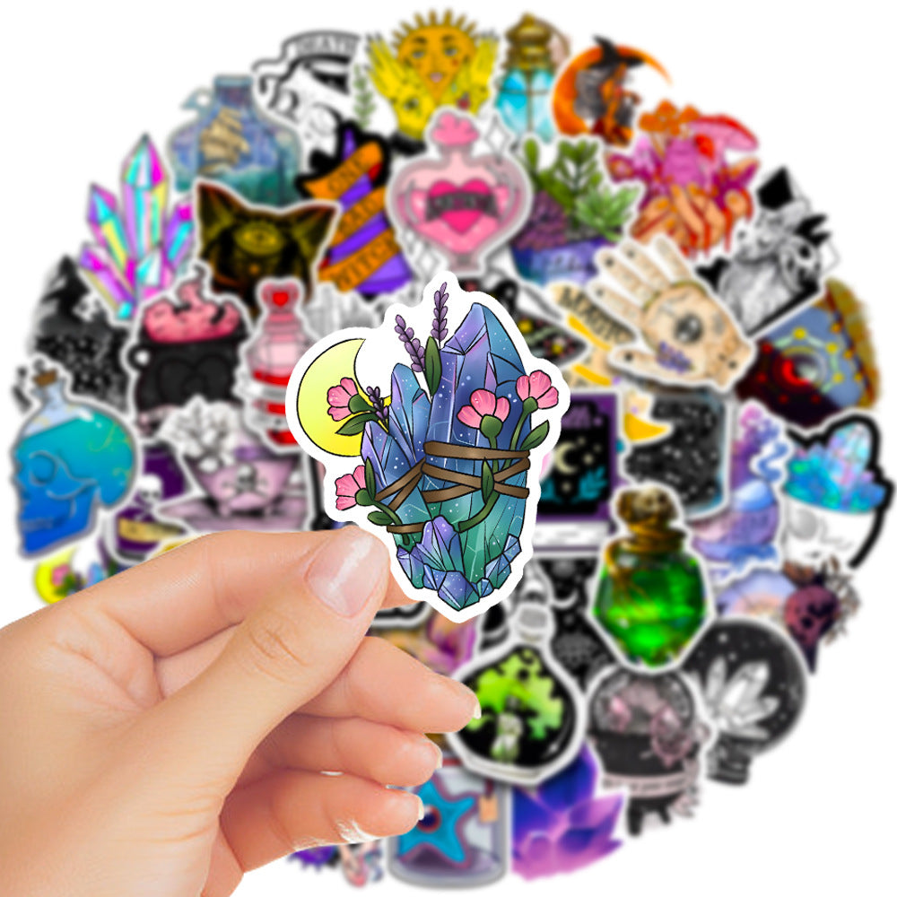 50 Artistic Luggage Stickers