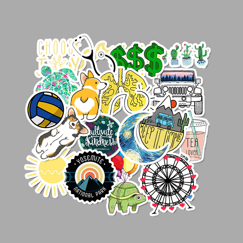 50 Aesthetic Summer Stickers