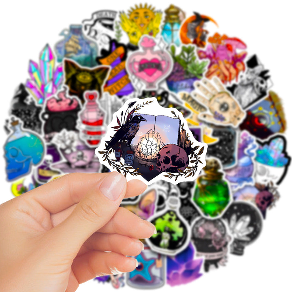 50 Artistic Luggage Stickers