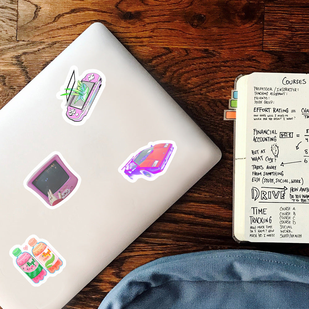 50 Premium Aesthetic Stickers