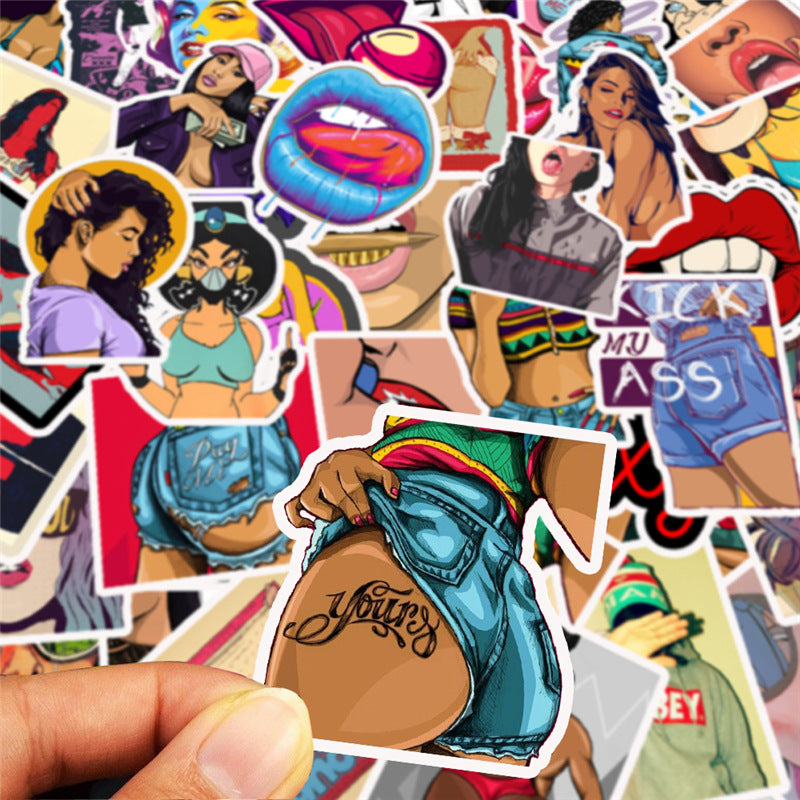 50 Unique Sexy Beauty Stickers