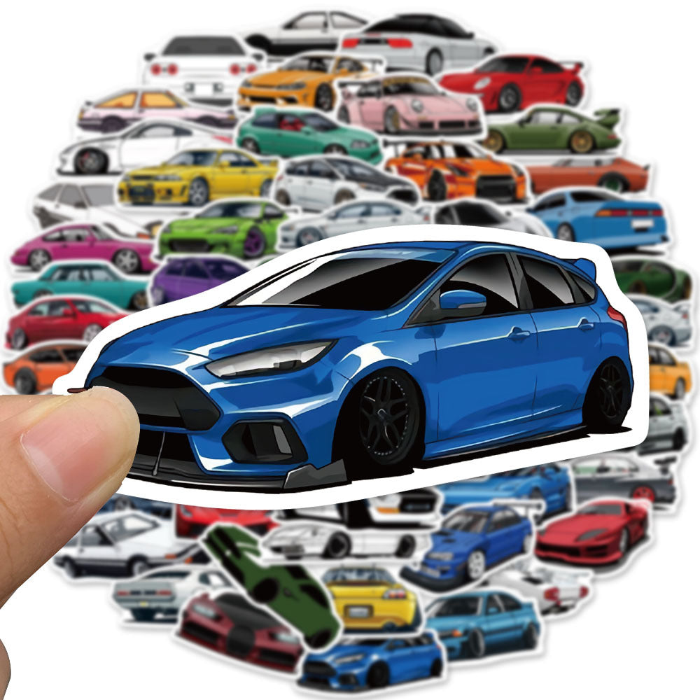 50 Waterproof JDM Car Stickers