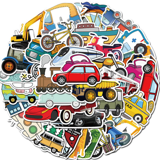 50 Car And Other Vehicle’s Stickers