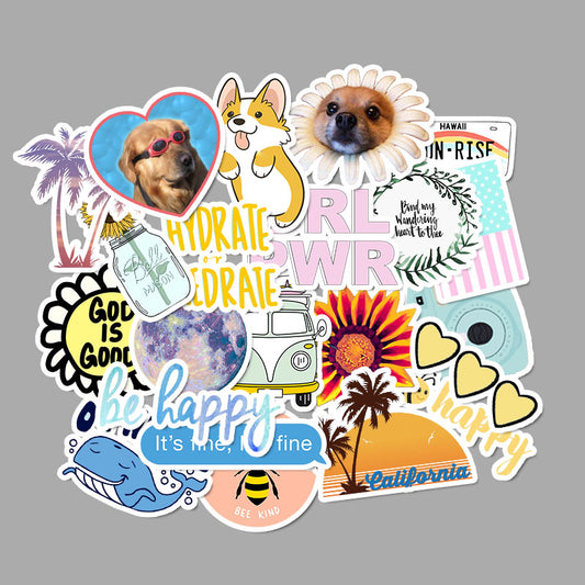 50 Aesthetic Summer Stickers