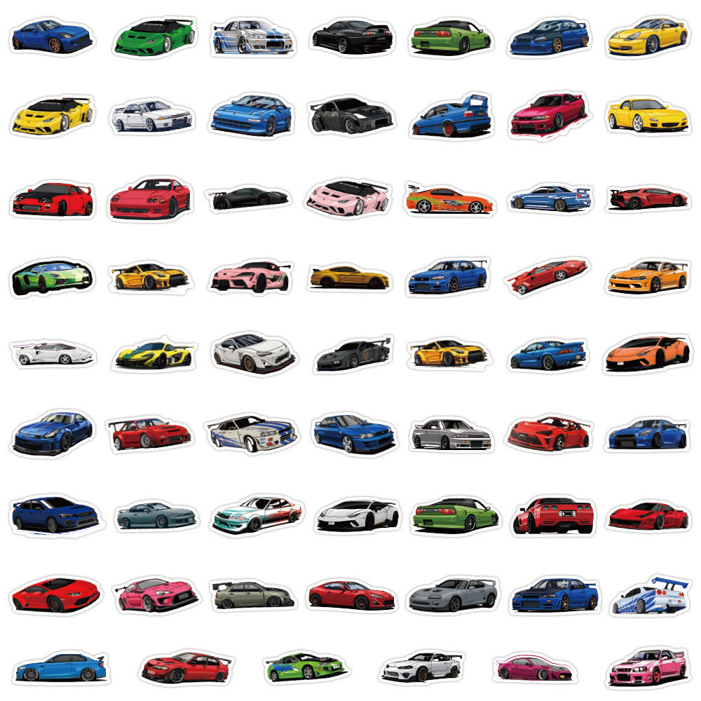 50 New JDM Car Stickers