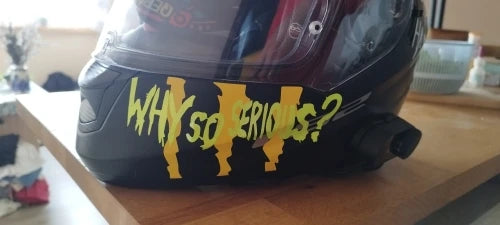 'Why So Serious?' - Joker Car Decal