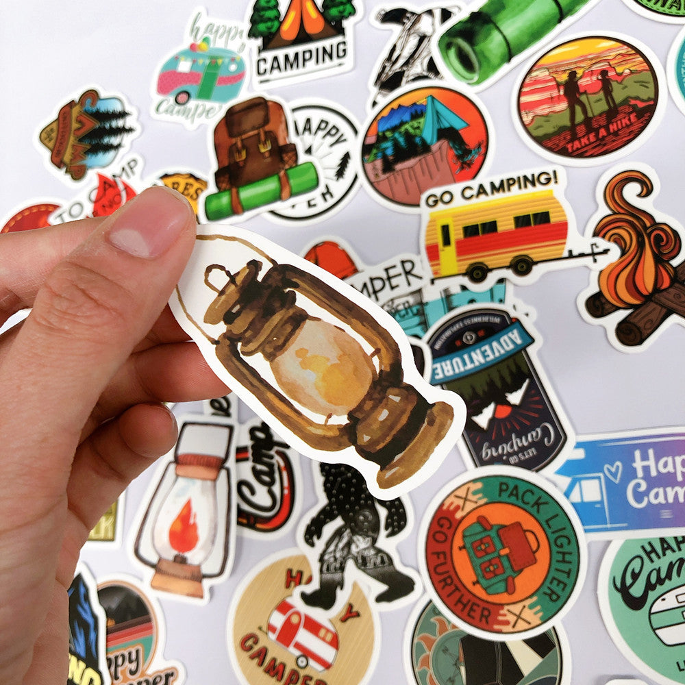 50 Outdoor Camping Stickers